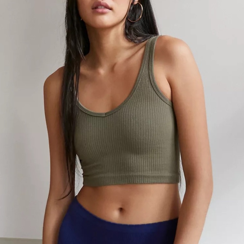 Out From Under Urban Outfitters Green Tank Top